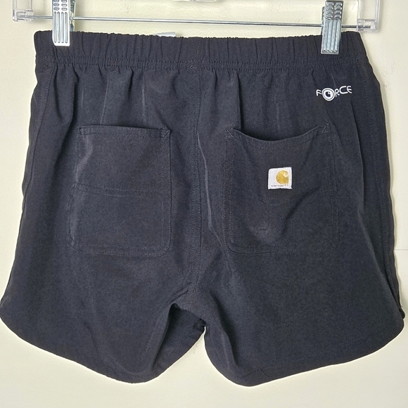 Girl's Carhartt Force Athletic Running Shorts, Size 14/XL - Picture 2 of 3